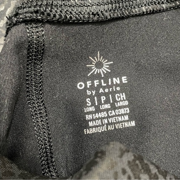 Offline Aerie The Hugger High Waisted Crackle Legging - Picture 8 of 10